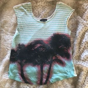 Trouve Linen/Rayon Tank